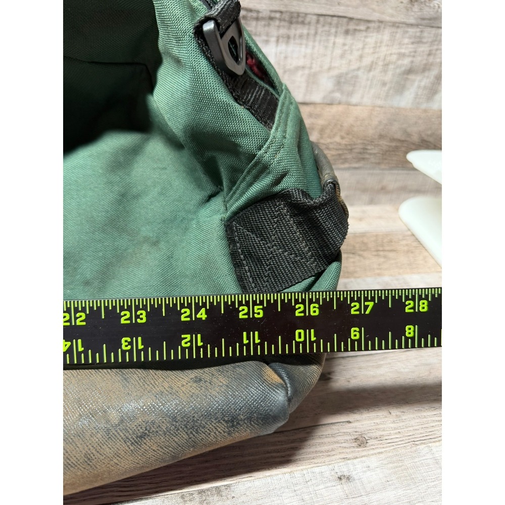 Vintage Duckhead 1865 Canvas Duffle Bag Brown Green - Picture 12 of 13